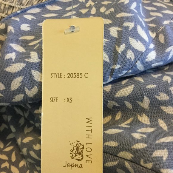 NWT Blue & White Summer Maxi Dress XS/S -FREE Shipping - Picture 3 of 8